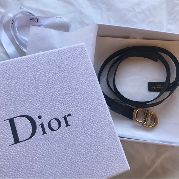 christian dior saddle nylon belt